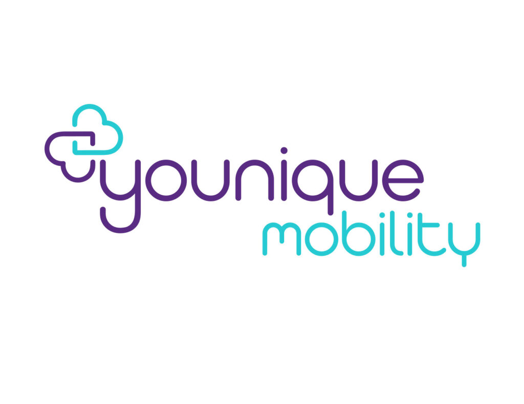 Younique Mobility Logo design